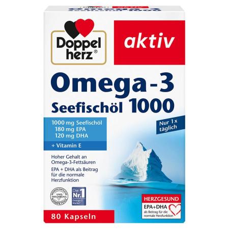 Доппельгерц Актив Омега-З 1000мг капсулы №120